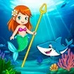 Princess vs Shark